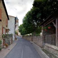 L' église et le lavoir