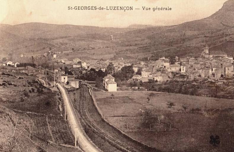 Saint-Georges-de-Luzençon (Aveyron) La gare