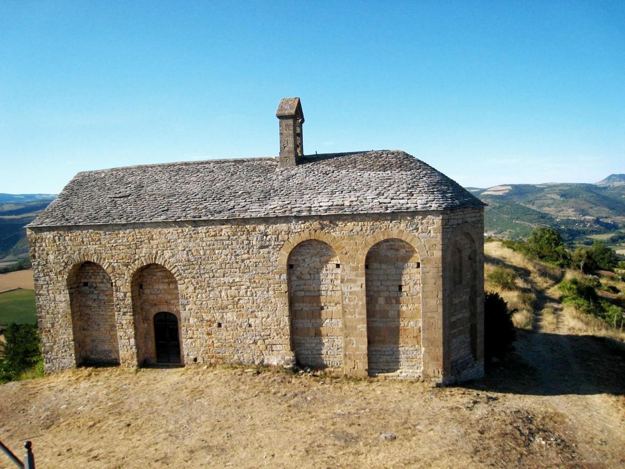 Saint-Georges-de-Luzençon (Aveyron) Luzençon, la chapelle St Martial