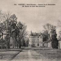 Saint-Gervais (Vendée) Le château de la Bonnetière vers 1900 CPA