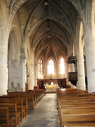 Saint-Gilles-Croix-de-Vie (Vendée) L'église Saint Gilles