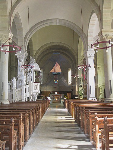 Saint-Gilles-Croix-de-Vie (Vendée) L'église Sainte Croix