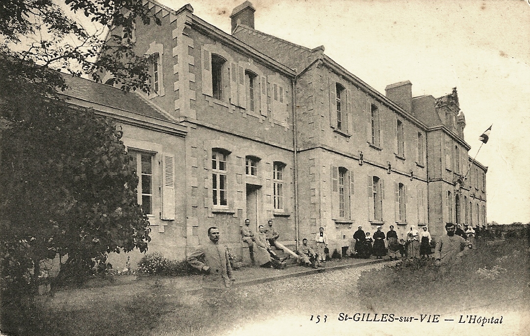 Saint-Gilles-Croix-de-Vie (Vendée) L'hôpital CPA