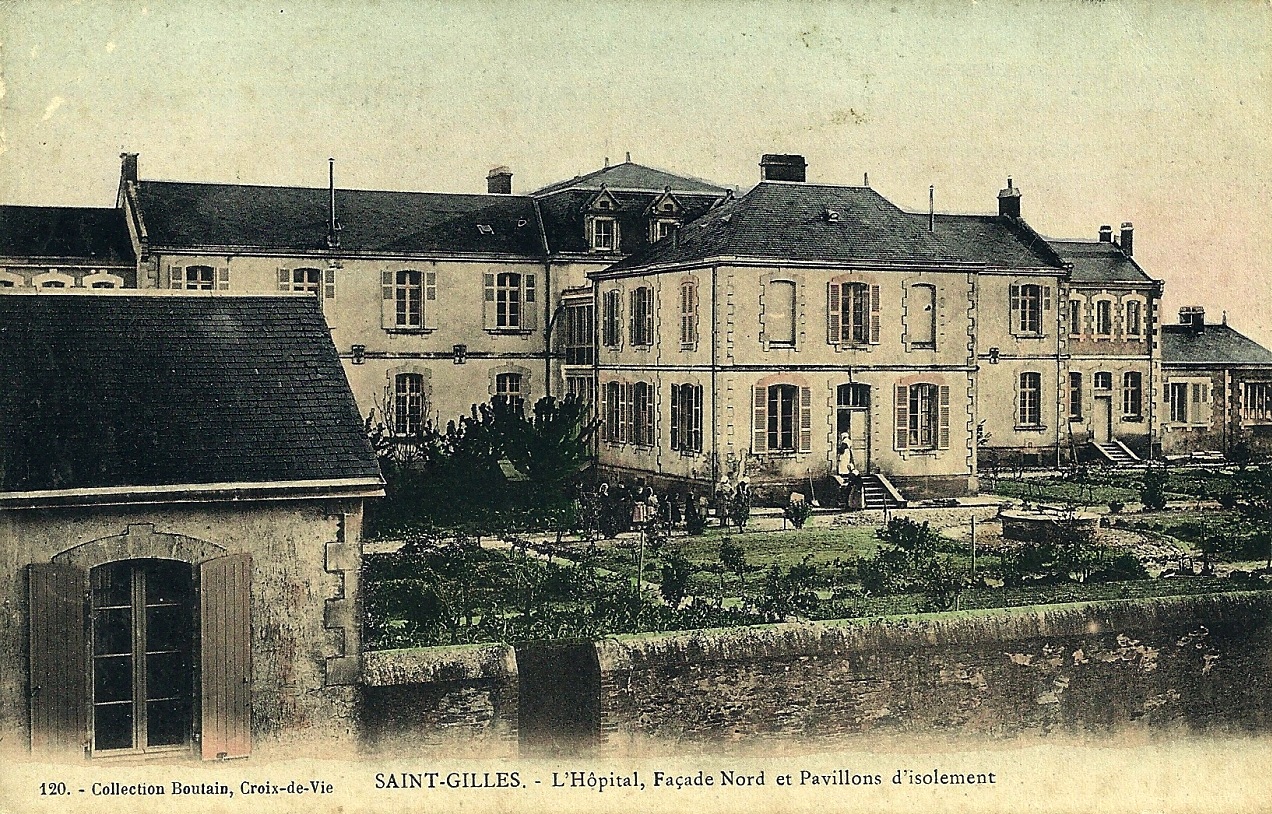 Saint-Gilles-Croix-de-Vie (Vendée) L'hôpital CPA