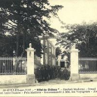 Saint-Gilles-Croix-de-Vie (Vendée) L'hôtel du Château CPA