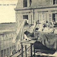 Saint-Gilles-Croix-de-Vie (Vendée) La villa Notre-Dame, les curistes CPA