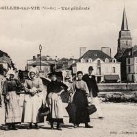 Saint-Gilles-Croix-de-Vie (Vendée) Le pont CPA