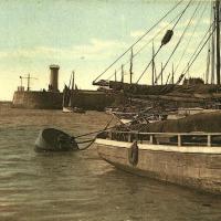 Saint-Gilles-Croix-de-Vie (Vendée) Le port de pèche CPA