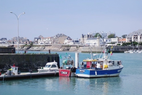 Saint-Gilles-Croix-de-Vie (Vendée) Le port de pèche