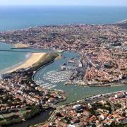 Saint-Gilles-Croix-de-Vie (Vendée) Vue générale