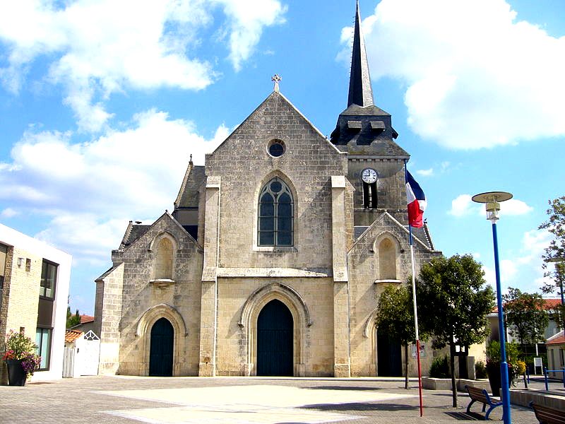 Saint-Hilaire-de-Riez (Vendée) L'église