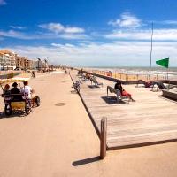 Saint-Hilaire-de-Riez (Vendée) L'esplanade de la mer