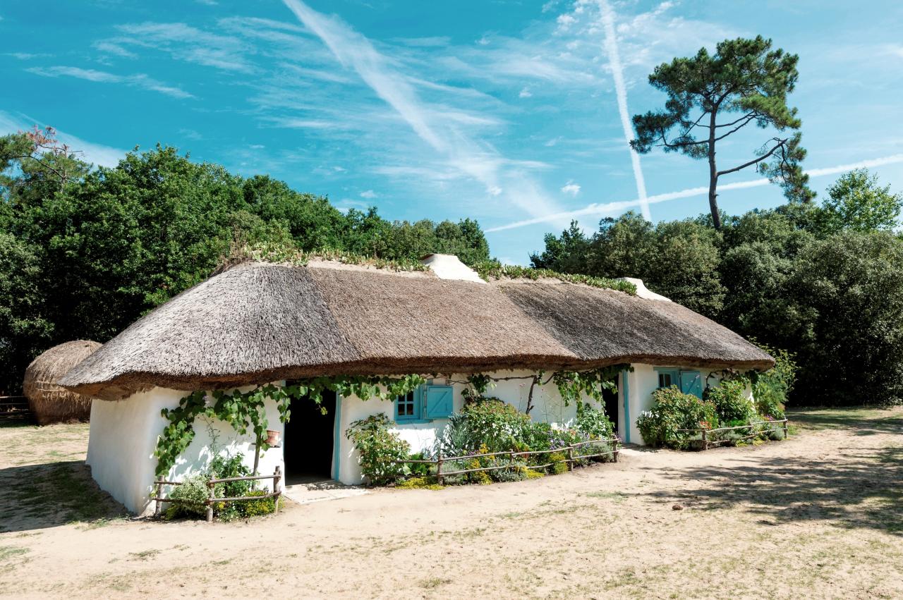 Saint-Hilaire-de-Riez (Vendée) La bourrine du Bois-Juquaud