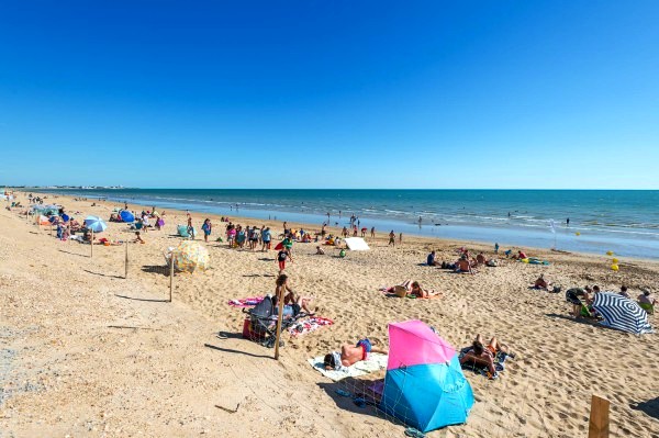 Saint-Hilaire-de-Riez (Vendée) La plage de la Pège