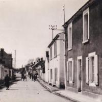 Saint-Hilaire-de-Riez (Vendée) La Rue Principale CPA
