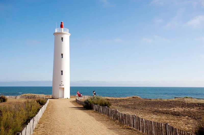 Saint-Hilaire-de-Riez (Vendée) Le phare