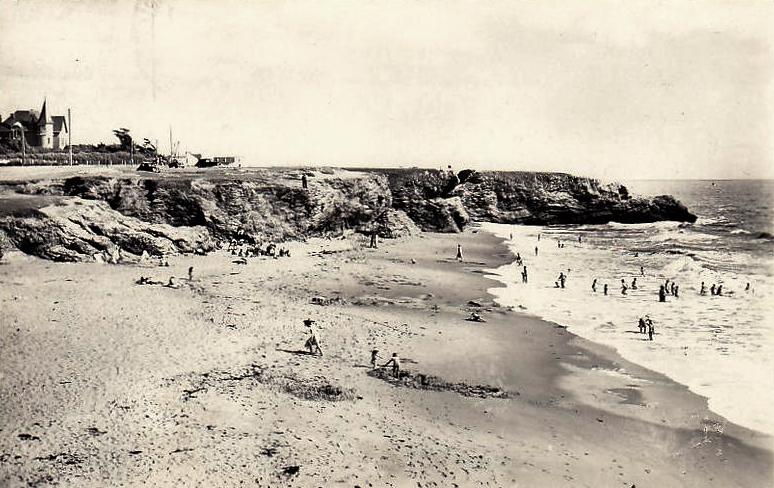 Saint-Hilaire-de-Riez (Vendée) Sion-sur-l'Océan, la plage du Trou du Diable CPA