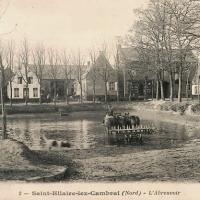 Saint hilaire lez cambrai 59 l abreuvoir cpa