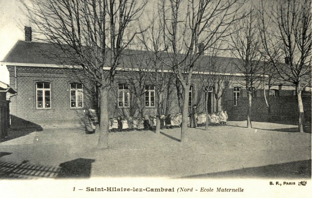 Saint hilaire lez cambrai 59 l ecole maternelle cpa