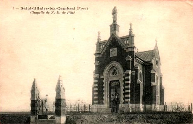 Saint hilaire lez cambrai 59 la chapelle notre dame de pitie cpa