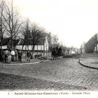 Saint hilaire lez cambrai 59 la grande place cpa