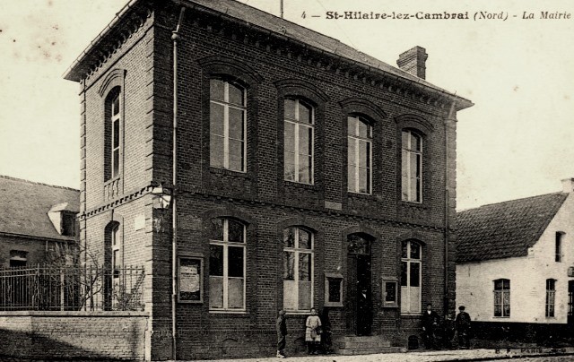 Saint hilaire lez cambrai 59 la mairie cpa