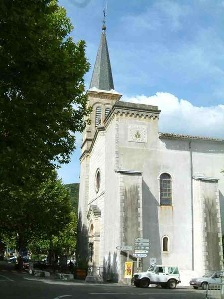 Saint-Hippolyte-du-Fort (Gard) L'église