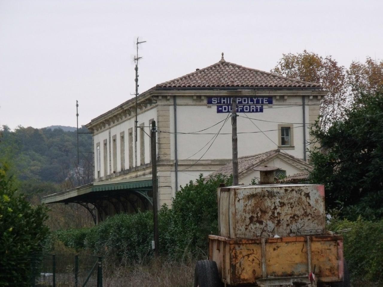 Saint-Hippolyte-du-Fort (Gard) La gare