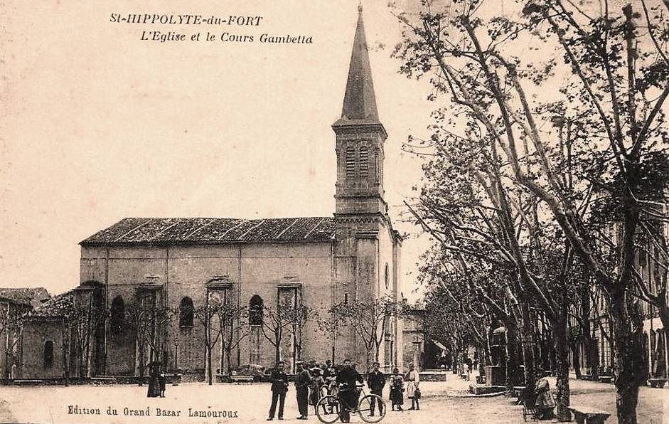 Saint-Hippolyte-du-Fort (Gard) CPA L'église