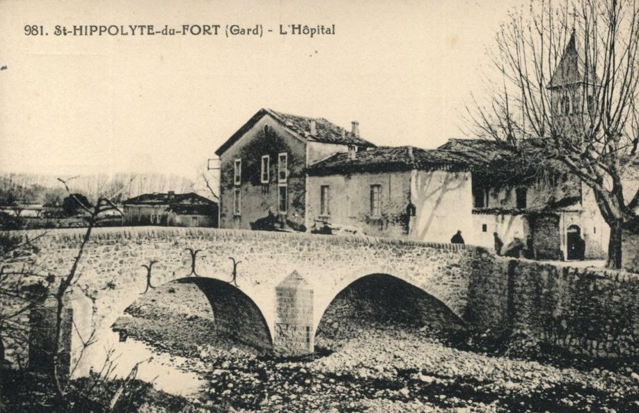 Saint-Hippolyte-du-Fort (Gard) CPA L'hôpital
