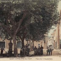 La place du 4 septembre (cpa)
