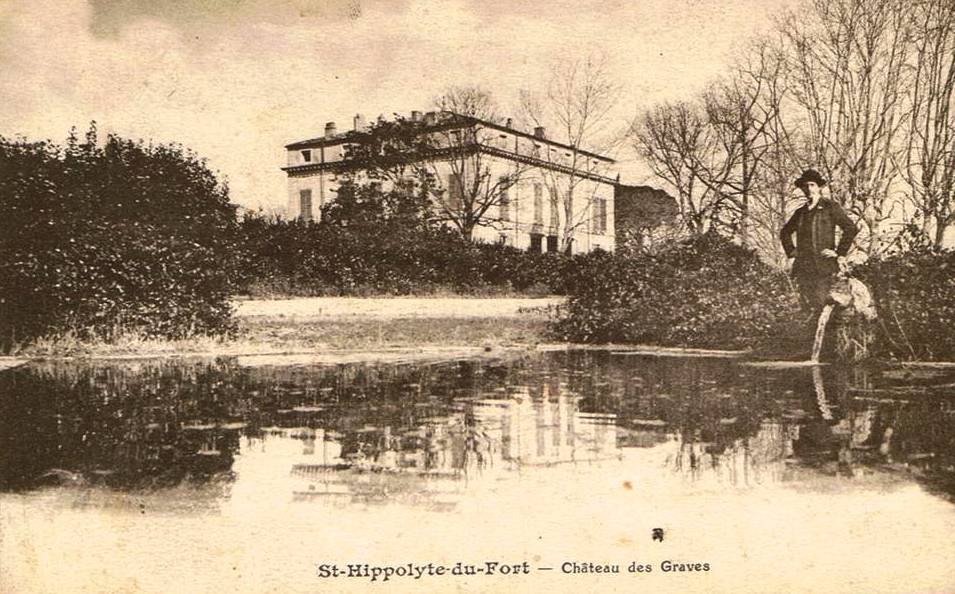 Le château des Graves (cpa)