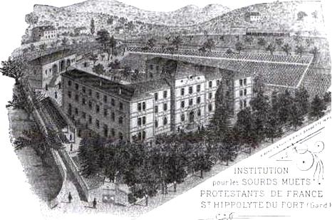 L'Institution des sourds-muets (cpa)