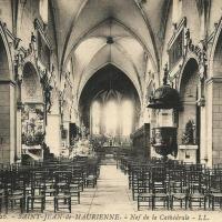 La cathédrale, la nef CPA