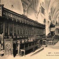 La cathédrale, les stalles CPA