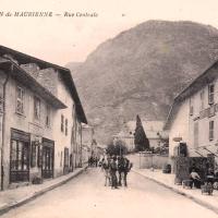 La rue Centrale CPA