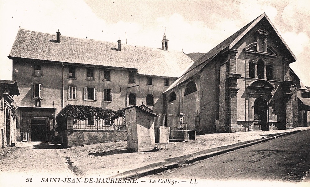 Saint-Jean-de-Maurienne (Savoie) Le collège CPA