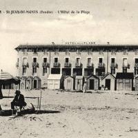 Saint-Jean-de-Monts (Vendée) L'Hôtel de la plage CPA