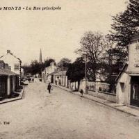 Saint-Jean-de-Monts (Vendée) La rue principale CPA