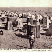 Saint-Jean-de-Monts (Vendée) La plage CPA