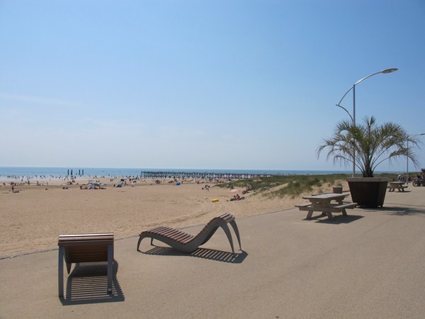 Saint-Jean-de-Monts (Vendée) La plage de l'Estacade