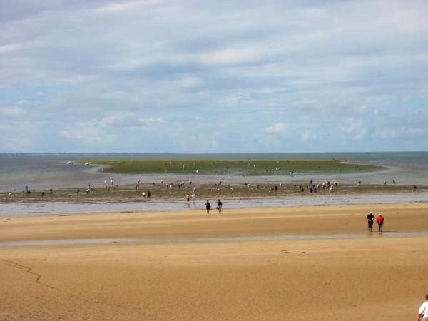 Saint-Jean-de-Monts (Vendée) La plage du Pont d'Yeu