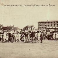 Saint-Jean-de-Monts (Vendée) La plage, les courses CPA