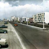 Saint-Jean-de-Monts (Vendée) Le front de mer vers 1958 CPA