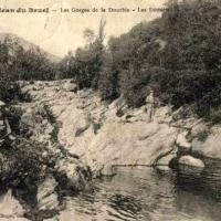Les gorges de la Dourbie (cpa)