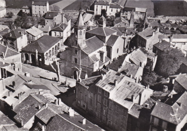 Vue aérienne (cpa)