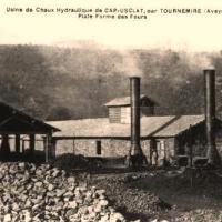 L' usine de chaux de Cap Usclat (cpa)