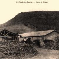 L' usine de chaux de Cap Usclat (cpa)