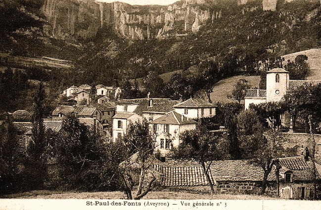 Saint-Jean-et-Saint-Paul (Aveyron) CPA Saint-Paul-des-Fonts 
