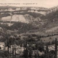 Saint-Paul-des-Fonts  en 1913 (cpa)